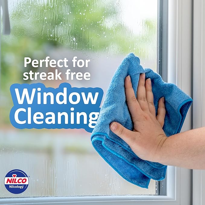 Nilco Nilglass H3 Smear-Free Glass & Mirror Cleaner 1 Litre Trigger Spray Bottle