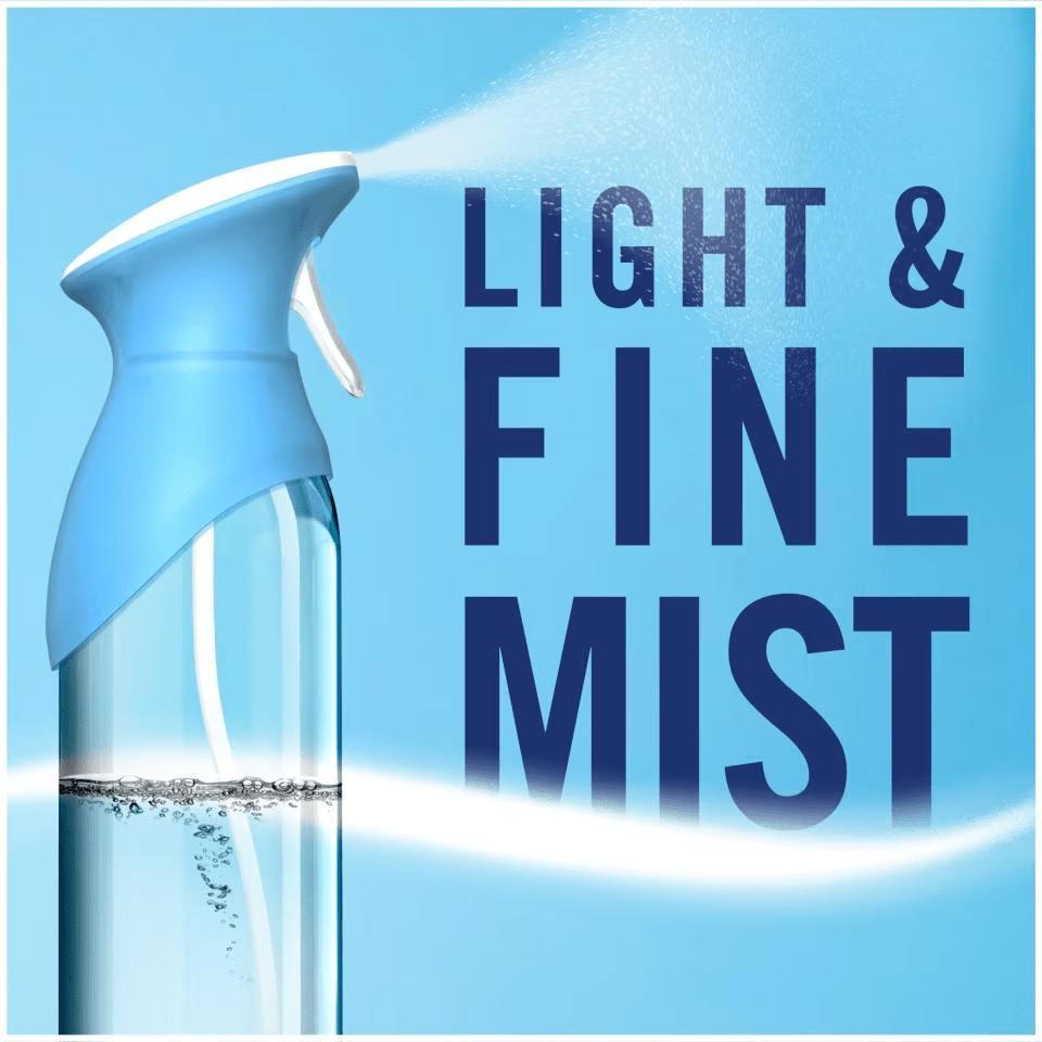 4 x Febreze Air Mist Freshener Cotton Fresh 185ml