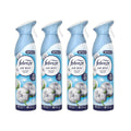 4 x Febreze Air Mist Freshener Cotton Fresh 185ml