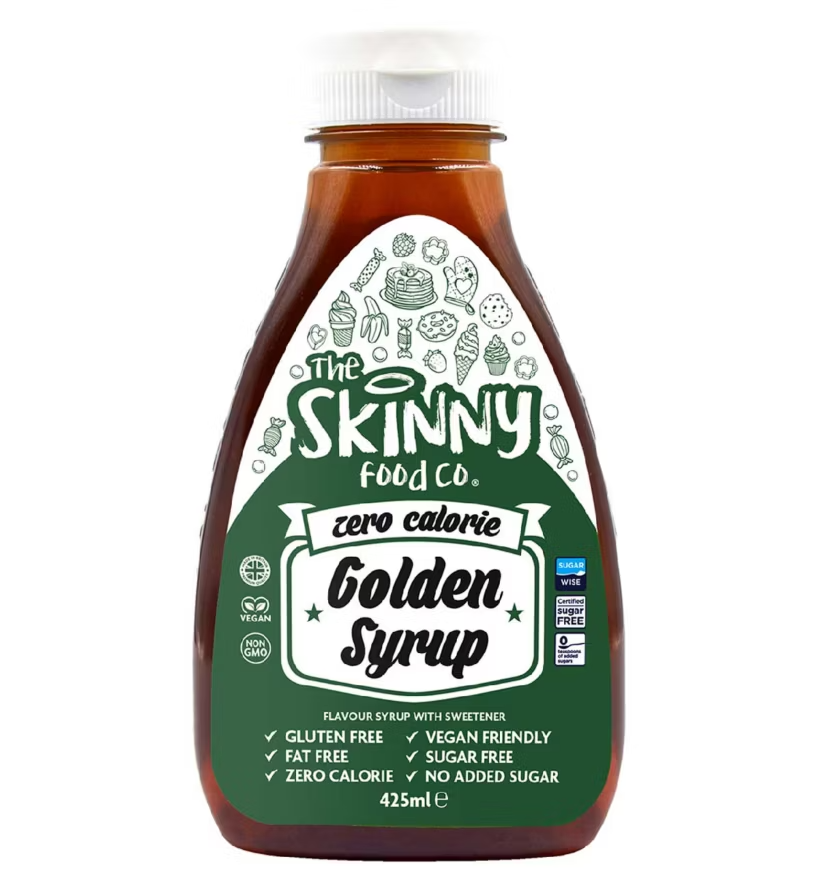2 x Skinny Food Co Zero Calorie syrup Sugar Free Fat Free Keto Guilt Free 425ml